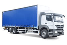 Van Hire Peterlee - 26 Tonne Curtain Side Truck - Truck hire Peterlee